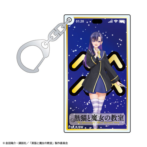 『黒猫と魔女の教室』トレーディング スマホ画面風アクリルキーホルダー【BOX】
