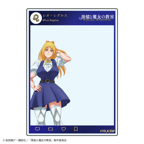 『黒猫と魔女の教室』トレーディング SNS風アクリルカード【BOX】