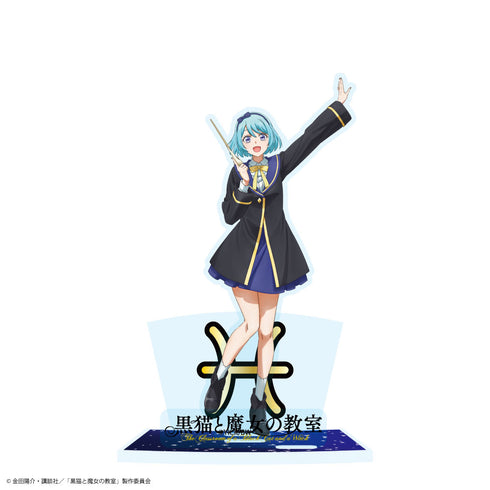 "The Black Cat and the Witch's Classroom" Acrylic Stand: Mellow Pies