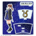 "The Black Cat and the Witch's Classroom" Acrylic Stand: Io Taurus