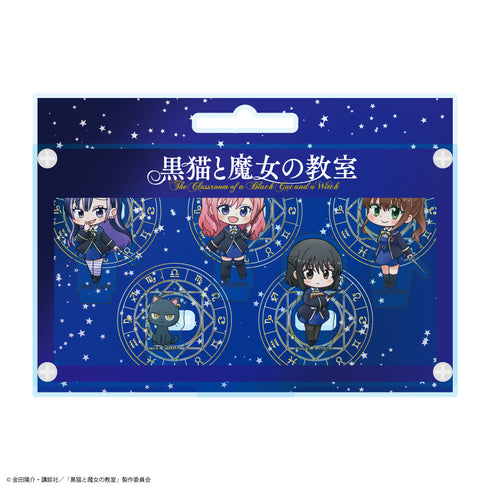 "The Black Cat and the Witch's Classroom" Package-Style Diorama Acrylic Stand, Type A