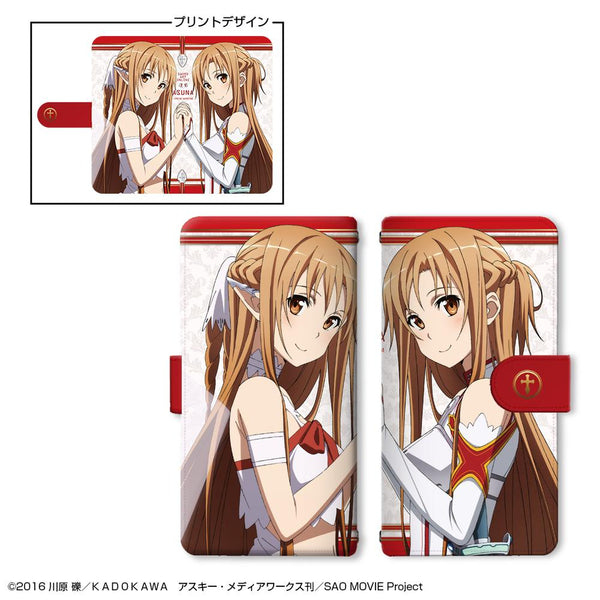 『ソードアート・オンライン』ブックスタイルスマホケース Mサイズ デザイン01(アスナ/A)【202408再販】
