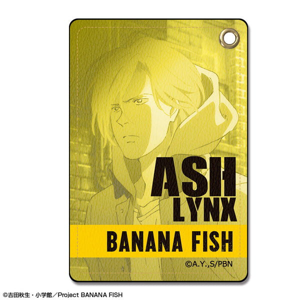 『BANANA FISH』レザーパスケース デザイン03(アッシュ・リンクス/B)【202505再販】