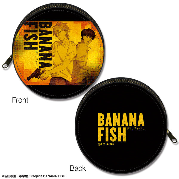 『BANANA FISH』まるっとレザーケース デザイン03(アッシュ・リンクス&奥村英二)【202505再販】