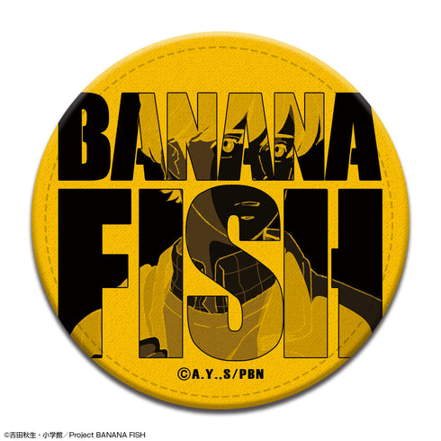 『BANANA FISH』レザーバッジ デザイン03(奥村英二/A)【202509再販】