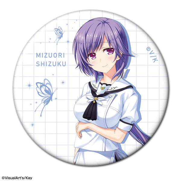 『Summer Pockets』缶バッジ デザイン06(水織静久)【202407再販】