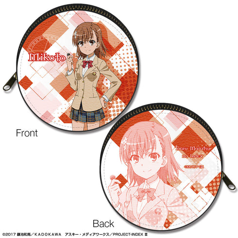 『とある魔術の禁書目録III』まるっとレザーケース デザイン02(御坂美琴)【202601再販】