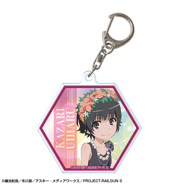 『とある科学の超電磁砲S』アクリルキーホルダー デザイン04(初春飾利/A)【202609再販】