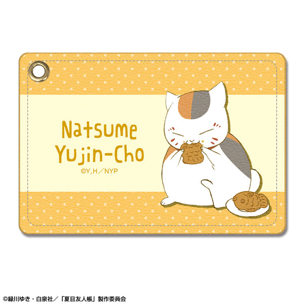 『夏目友人帳』レザーパスケース デザイン03(ニャンコ先生/C)【202507再販】