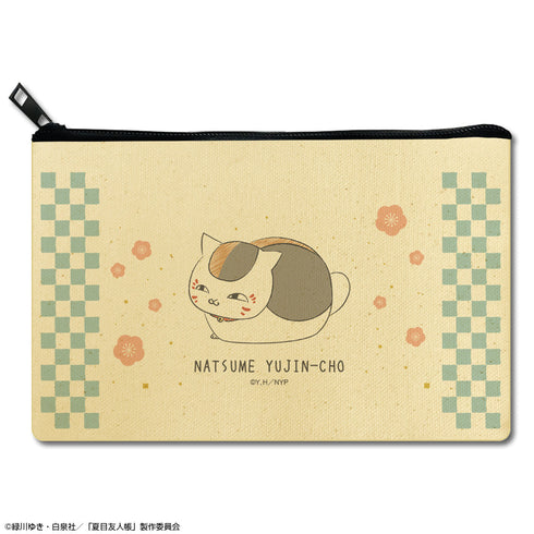 『夏目友人帳』フラットポーチ デザイン02(ニャンコ先生/B)【202511再販】