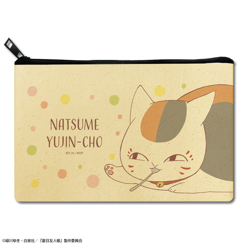 『夏目友人帳』フラットポーチ デザイン04(ニャンコ先生/D)【202511再販】