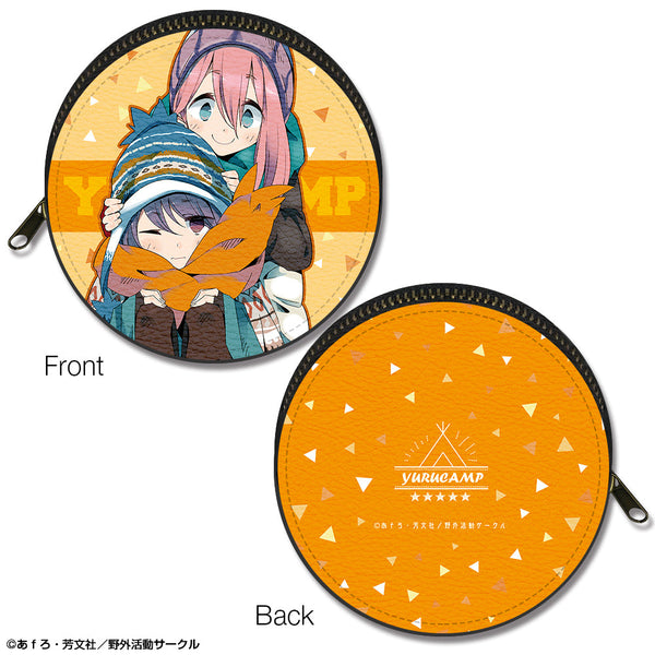 『ゆるキャン△』まるっとレザーケース Ver.2 デザイン01(各務原なでしこ&志摩リン/A)【202508再販】
