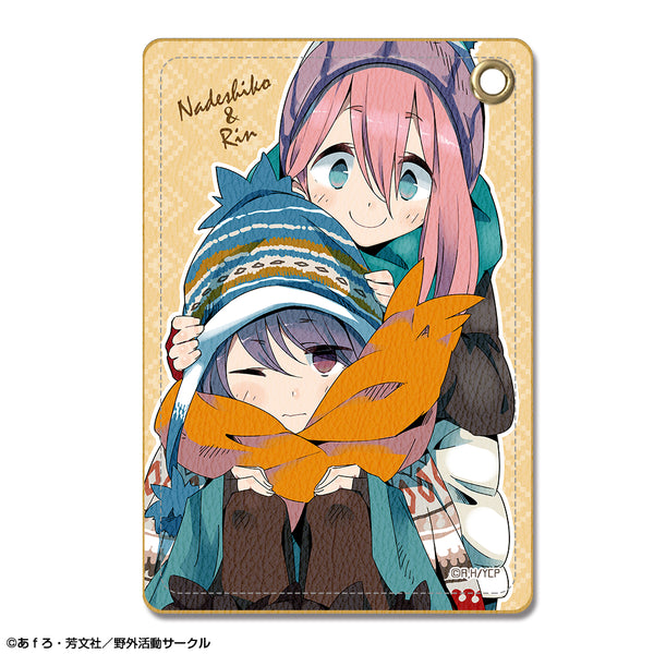 《悠哉露營△》皮革證件夾 設計04(各務原撫子&志摩凜/D)【202609再版】