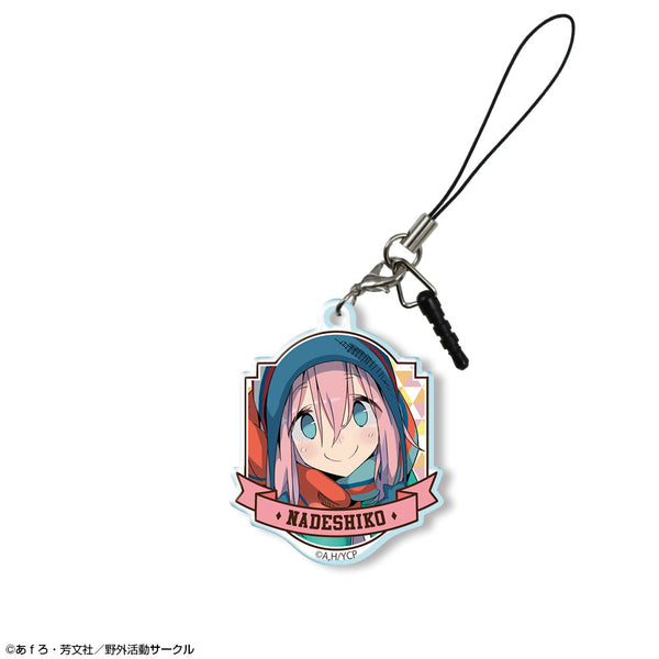 『ゆるキャン△』アクリルイヤホンジャックアクセサリー デザイン08(各務原なでしこ/C)【202508再販】