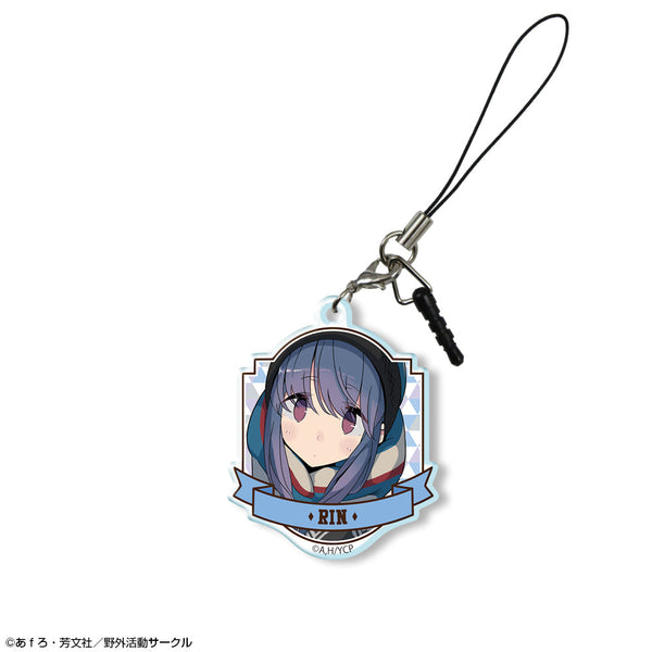 『ゆるキャン△』アクリルイヤホンジャックアクセサリー デザイン09(志摩リン/C)【202508再販】