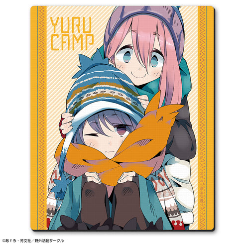 『ゆるキャン△』ラバーマウスパッド デザイン02(各務原なでしこ&志摩リン/B)【202609再販】