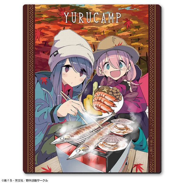 『ゆるキャン△』ラバーマウスパッド デザイン03(各務原なでしこ&志摩リン/C)【202504再販】