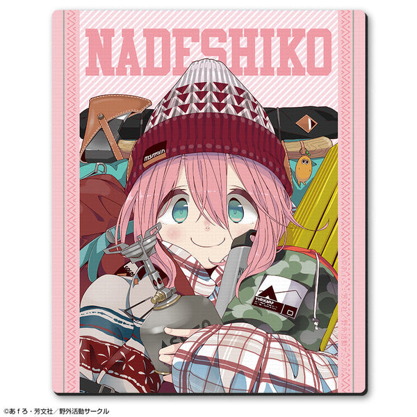 『ゆるキャン△』ラバーマウスパッド デザイン04(各務原なでしこ/A)【202508再販】