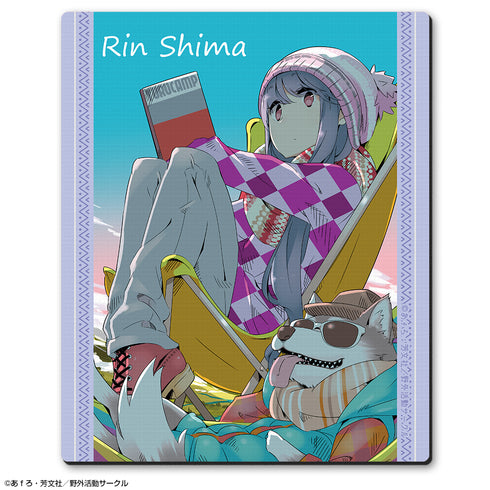 『ゆるキャン△』ラバーマウスパッド デザイン06(志摩リン/A)【202607再販】