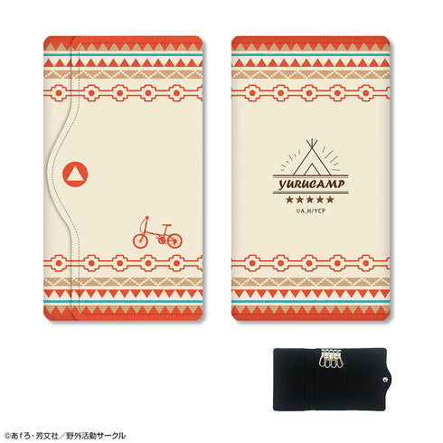 『ゆるキャン△』レザーキーケース デザイン05(モチーフ/A)【202508再販】