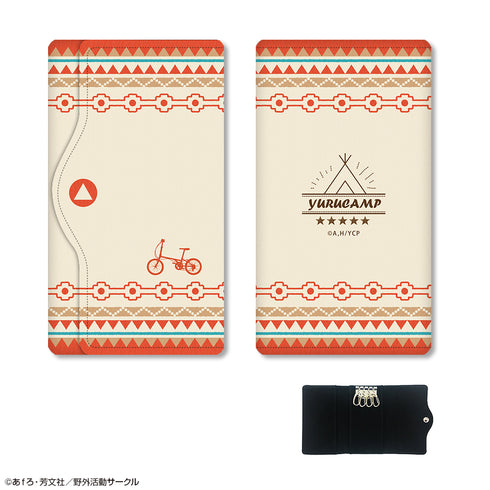 『ゆるキャン△』レザーキーケース デザイン05(モチーフ/A)【202609再販】