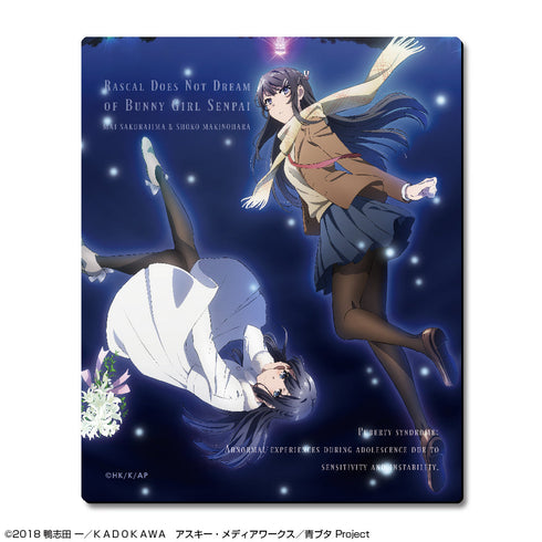 『青春ブタ野郎はゆめみる少女の夢を見ない』ラバーマウスパッド デザイン06(桜島麻衣&牧之原翔子)【202504再販】