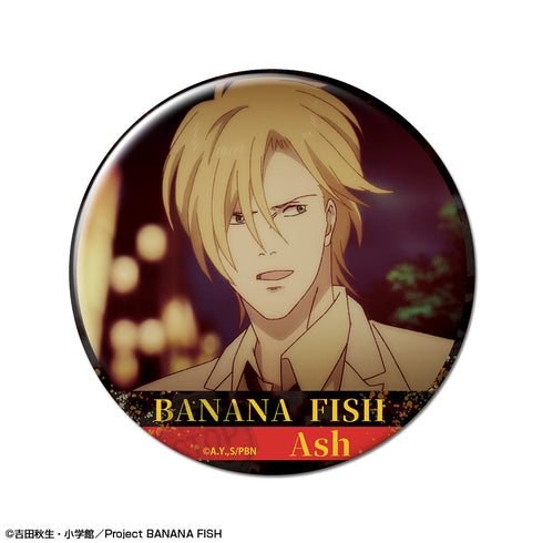 『BANANA FISH』缶バッジ デザイン02(アッシュ・リンクス/B)【202502再販】