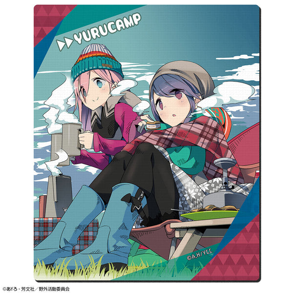 『ゆるキャン△』ラバーマウスパッド Ver.2 デザイン03(各務原なでしこ&志摩リン/A)【202504再販】