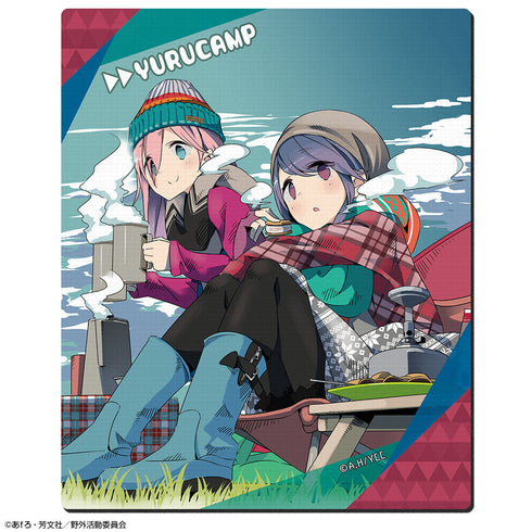 『ゆるキャン△』ラバーマウスパッド Ver.2 デザイン03(各務原なでしこ&志摩リン/A)【202508再販】