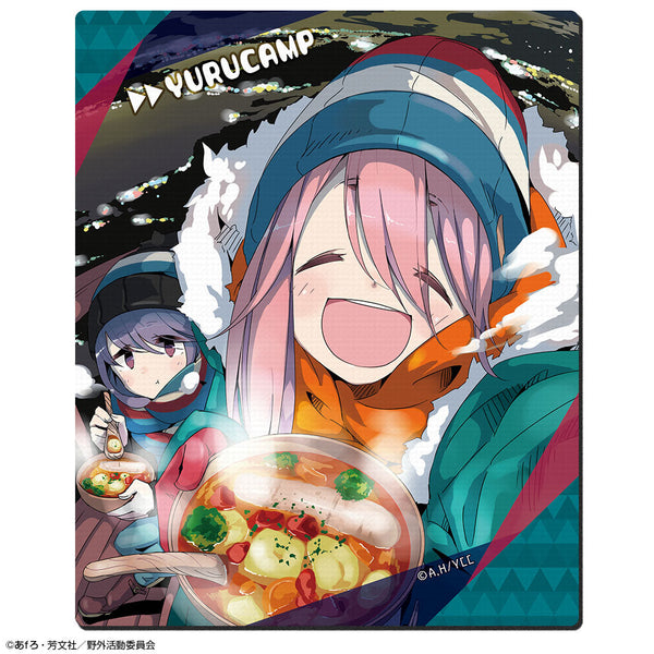 『ゆるキャン△』ラバーマウスパッド Ver.2 デザイン04(各務原なでしこ&志摩リン/B)【202502再販】
