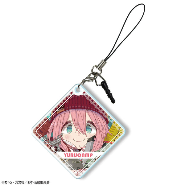 『ゆるキャン△』アクリルイヤホンジャックアクセサリー Ver.4 デザイン01(各務原なでしこ/A)【202504再販】