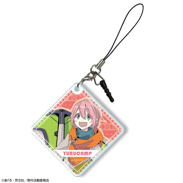『ゆるキャン△』アクリルイヤホンジャックアクセサリー Ver.4 デザイン03(各務原なでしこ/C)【202508再販】