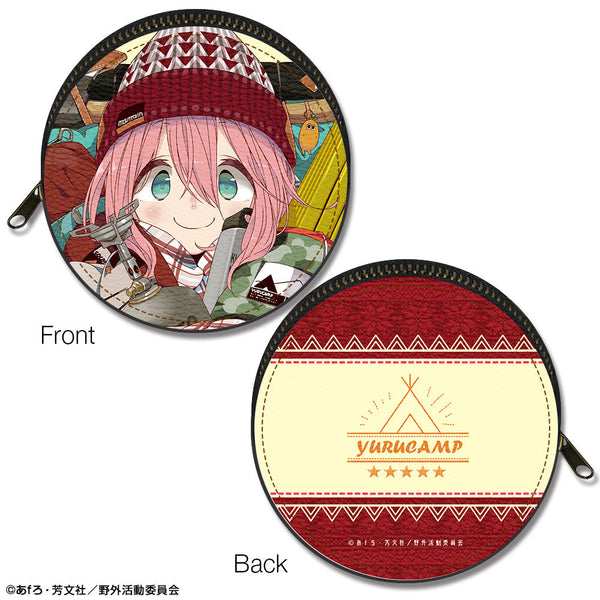 『ゆるキャン△』まるっとレザーケース Ver.3 デザイン02(各務原なでしこ/B)【202508再販】