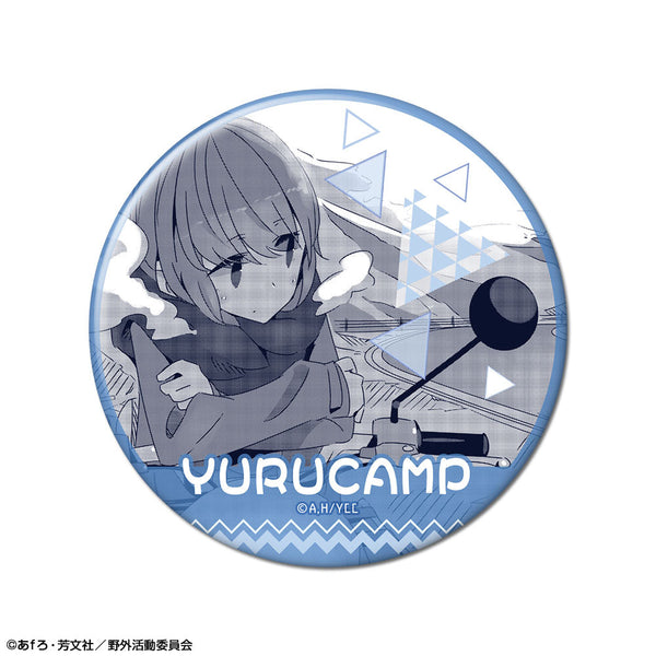 『ゆるキャン△』缶バッジ デザイン07(志摩リン/D)【202510再販】