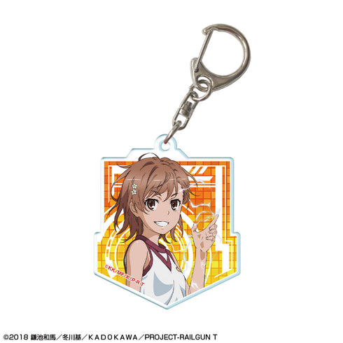 『とある科学の超電磁砲T』アクリルキーホルダー デザイン01(御坂美琴)【202511再販】