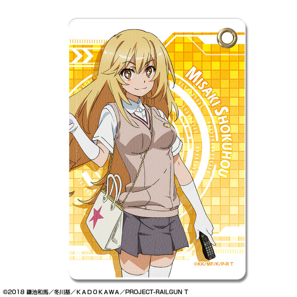 『とある科学の超電磁砲T』レザーパスケース デザイン05(食蜂操祈)【202601再販】