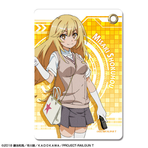 『とある科学の超電磁砲T』レザーパスケース デザイン05(食蜂操祈)【202503再販】