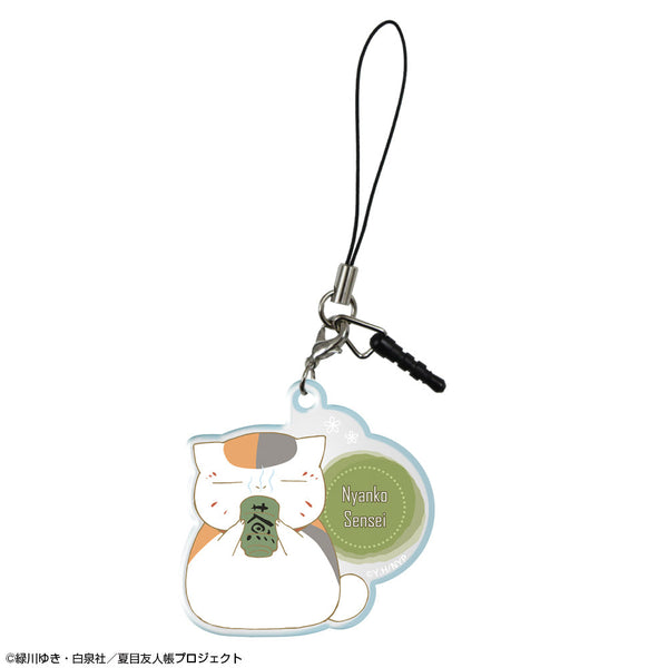 『夏目友人帳』アクリルイヤホンジャックアクセサリー デザイン02(ニャンコ先生/B)【202511再販】