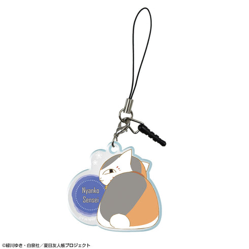『夏目友人帳』アクリルイヤホンジャックアクセサリー デザイン03(ニャンコ先生/C)【202511再販】