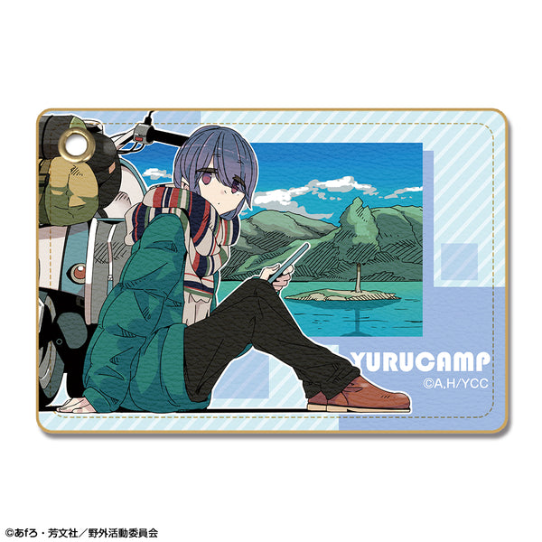 《悠哉露營△》皮革卡包 Ver.3 設計03(志摩凜/A)【202603再版】