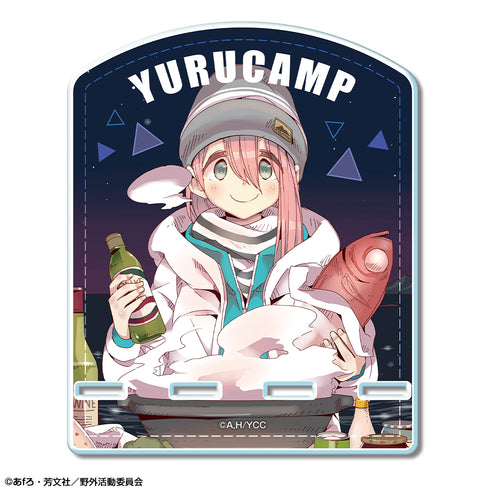 『ゆるキャン△』アクリルスマホスタンド デザイン01(各務原なでしこ/A)【202607再販】