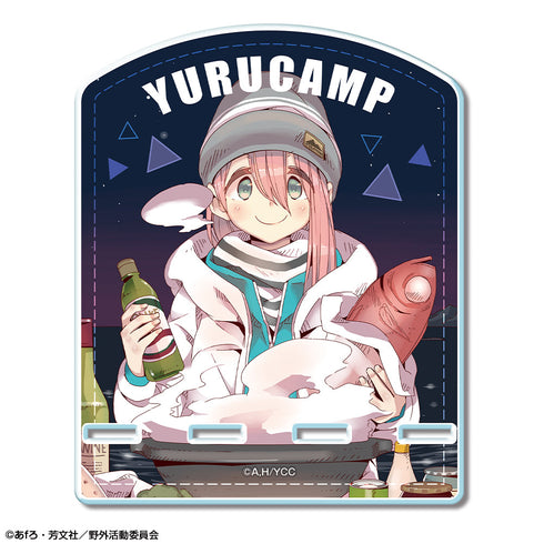 『ゆるキャン△』アクリルスマホスタンド デザイン01(各務原なでしこ/A)【202601再販】