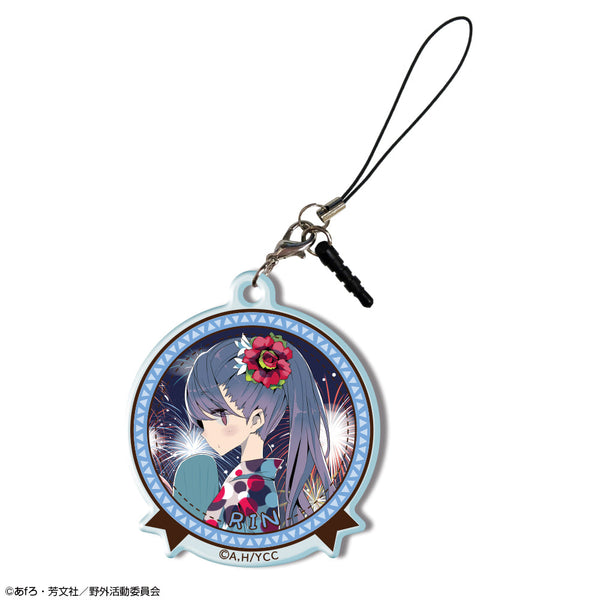 『ゆるキャン△』アクリルイヤホンジャックアクセサリー Ver.5 デザイン06(志摩リン/C)【202504再販】