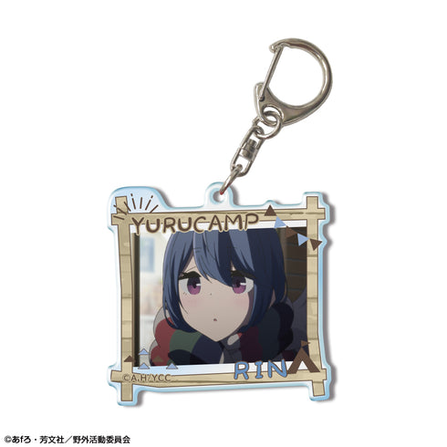 『ゆるキャン△』アクリルキーホルダー デザイン03(志摩リン/A)【202607再販】