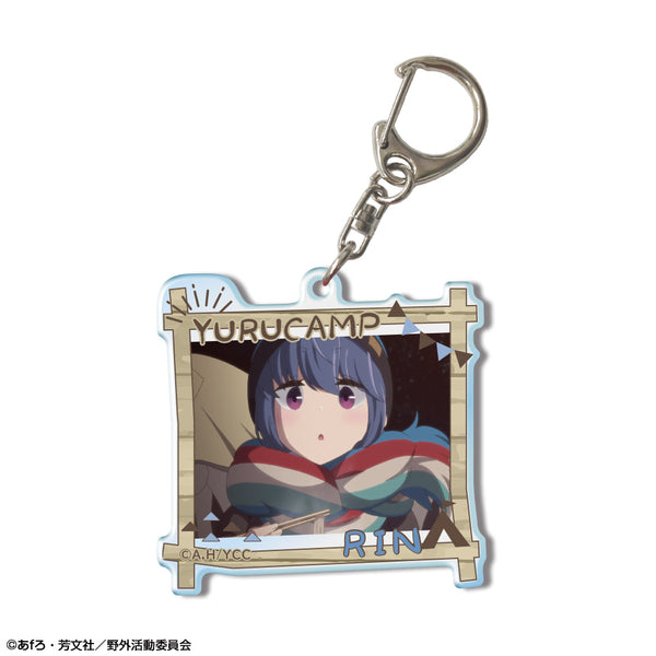 『ゆるキャン△』アクリルキーホルダー デザイン05(志摩リン/C)【202508再販】