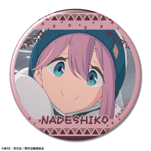 『ゆるキャン△』缶バッジ Ver.2 デザイン01(各務原なでしこ/A)【202502再販】