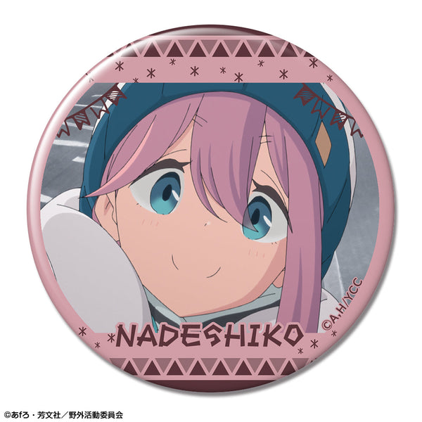 『ゆるキャン△』缶バッジ Ver.2 デザイン01(各務原なでしこ/A)【202508再販】