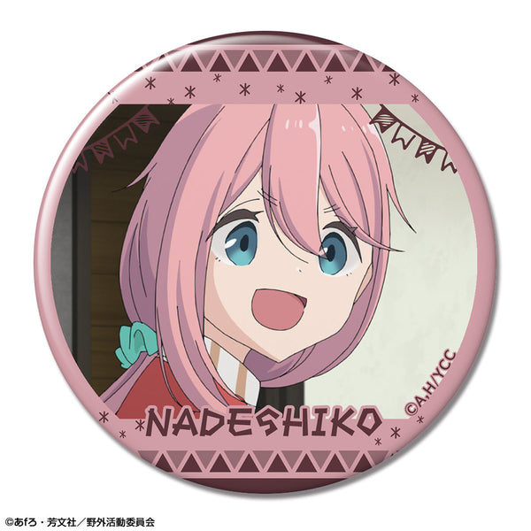 『ゆるキャン△』缶バッジ Ver.2 デザイン03(各務原なでしこ/C)【202409再販】