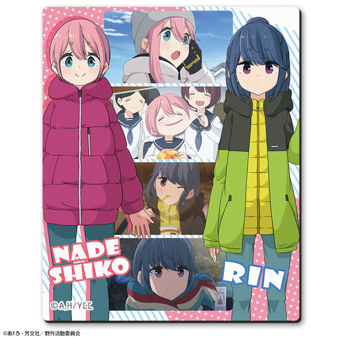 『ゆるキャン△』ラバーマウスパッド Ver.3 デザイン04(各務原なでしこ&志摩リン)【202603再販】