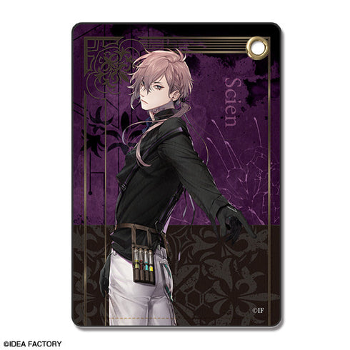 『終遠のヴィルシュ -EpiC:lycoris-』終遠のヴィルシュ -ErroR:salvation- レザーパスケース デザイン04(シアン・ブロフィワーズ)【202509再販】